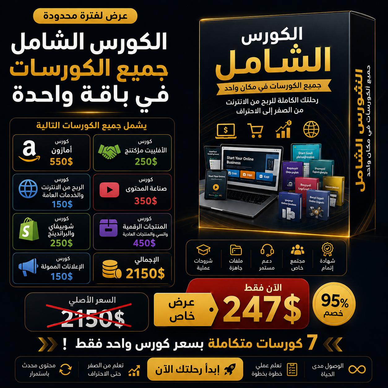 الكورس الشامل QMM Digital